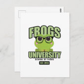 Universiteit van Frogs Briefkaart (Voorkant / Achterkant)