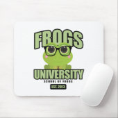 Universiteit van Frogs Muismat (Met muis)