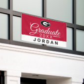 Universiteit van Georgia Afstuderen Spandoek (Buitenkant Gebouw)