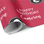 Universiteit van Georgia | Verjaardag Cadeaupapier (Rol Hoek)