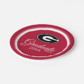 Universiteit van Georgië | Afstuderen Papieren Bordje (Gekanteld)