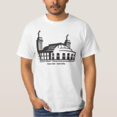Universiteit van Illinois, Navy Pier, Chicago, IL T-shirt (Voorkant)