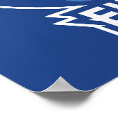 Universiteit van Illinois Panthers Logo Poster (Hoek)