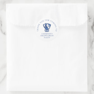Universiteit van Illinois Panthers Logo Ronde Sticker