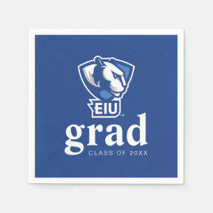 Universiteit van Illinois Panthers Logo Servet