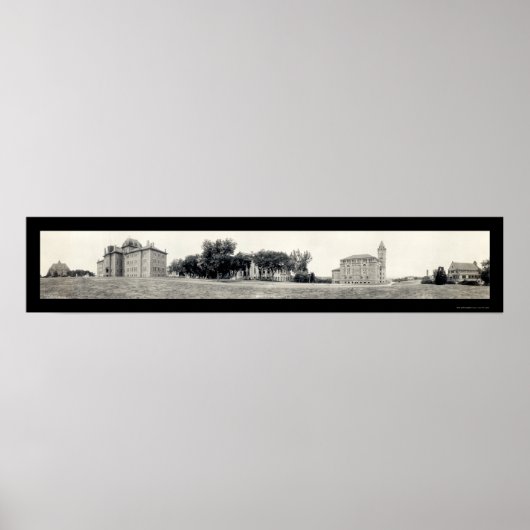 Universiteit van Kansas Foto 1913 Poster (Voorkant)