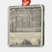 Universiteit van Kansas Metalen Ornament (Links)