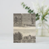 Universiteit van Kansas Wesleyan Briefkaart (Staand voorkant)