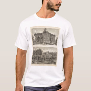 Universiteit van Kansas Wesleyan T-shirt