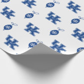 Universiteit van Kentucky | Vakantie Cadeaupapier (Hoek)