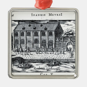 Universiteit van Leiden, "A Dutch Athens" Metalen Ornament