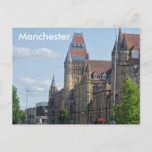Universiteit van Manchester Briefkaart