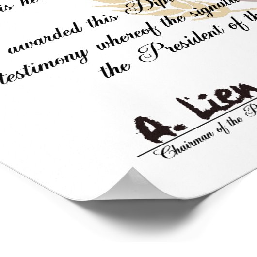 Universiteit van Mars Poster (Hoek)