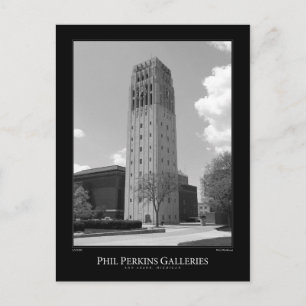 Universiteit van Michigan Clock Tower Briefkaart