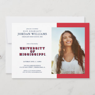 Universiteit van Mississippi Bloktype Aankondiging