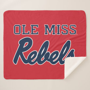 Universiteit van Mississippi   Ole Miss Rebels Sherpa Deken