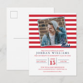 Universiteit van Mississippi | Ole Miss Script Aankondigingskaart (Voorkant / Achterkant)