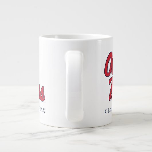 Universiteit van Mississippi | OLE Miss Script Extra Grote Beker (Achterkant)