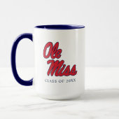 Universiteit van Mississippi | OLE Miss Script Mok (Links)