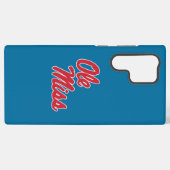 Universiteit van Mississippi | OLE Miss Script Samsung Galaxy Hoesje (Achterkant horizontaal)