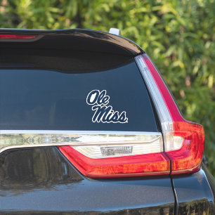 Universiteit van Mississippi   OLE Miss Script Sticker