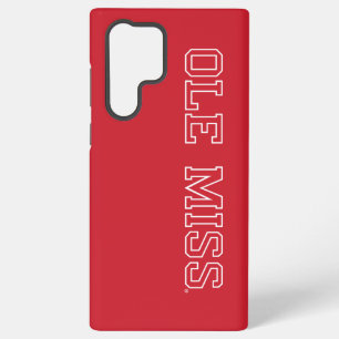 Universiteit van Mississippi   Ole Miss Wordmark Samsung Galaxy Hoesje