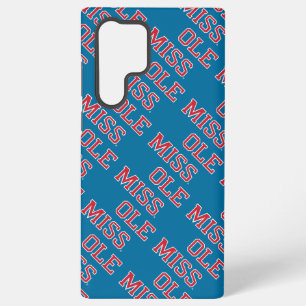 Universiteit van Mississippi   Ole Miss Wordmark Samsung Galaxy Hoesje