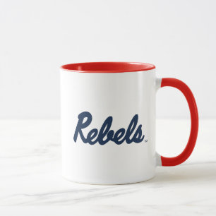 Universiteit van Mississippi Rebels Script Mok