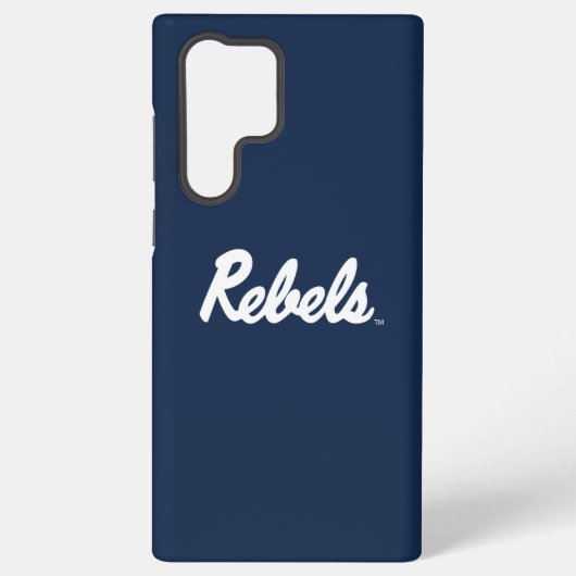 Universiteit van Mississippi | Rebels Script Samsung Galaxy Hoesje (Achterkant)