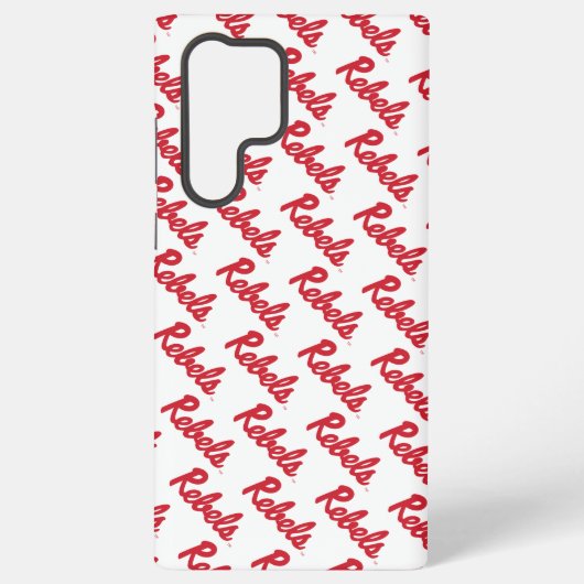 Universiteit van Mississippi | Rebels Script Samsung Galaxy Hoesje (Achterkant)