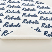 Universiteit van Mississippi | Rebels Script Sherpa Deken (3/4)