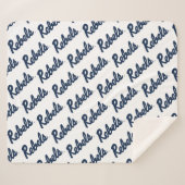 Universiteit van Mississippi | Rebels Script Sherpa Deken (Voorkant (horizontaal))