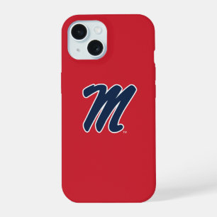 Universiteit van Mississippi Script M iPhone 15 Hoesje