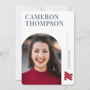 Universiteit van Mississippi   Script M Kaart