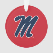 Universiteit van Mississippi | Script M Ornament (voorkant)