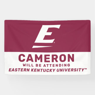 Universiteit van Oost-Kentucky E Spandoek