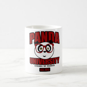 Universiteit van Panda - Rood Koffiemok