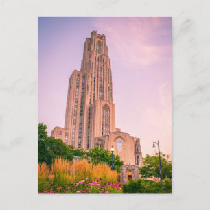Universiteit van Pittsburgh, kathedraal van het le Briefkaart