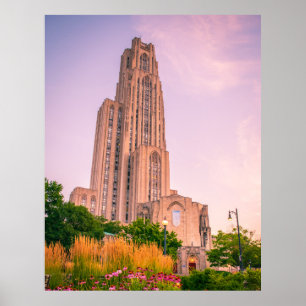 Universiteit van Pittsburgh, kathedraal van het le Poster