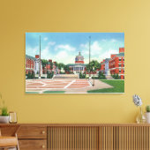 Universiteit van Rochester Canvas Afdruk (Insitu (Woonkamer))