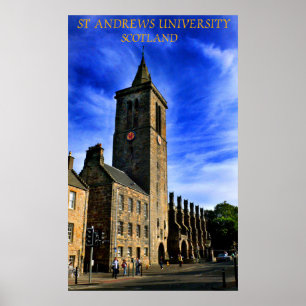 universiteit van saint andrews poster