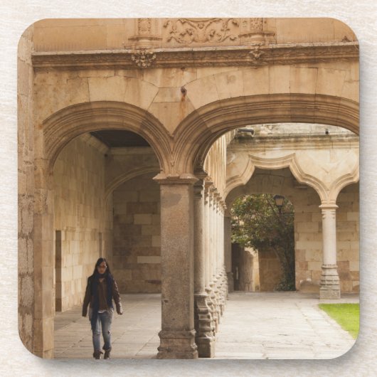 Universiteit van Salamanca Bier Onderzetter (Voorkant)