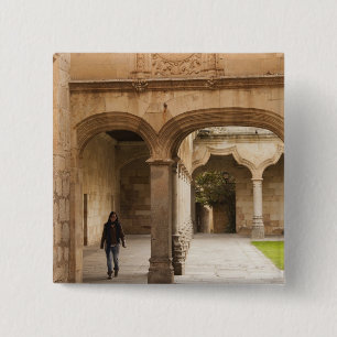 Universiteit van Salamanca Vierkante Button 5,1 Cm