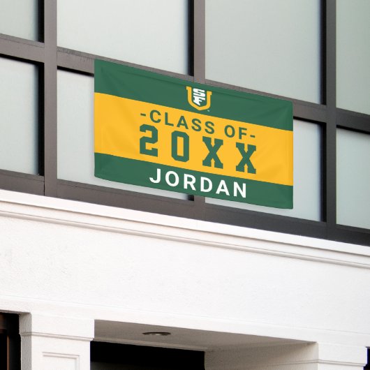 Universiteit van San Francisco | Afstuderen klasse Spandoek (Buitenkant Gebouw)