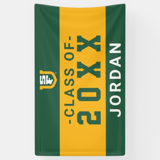 Universiteit van San Francisco | Afstuderen klasse Spandoek (Verticaal)