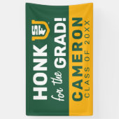 Universiteit van San Francisco | Honk voor het Afs Spandoek (Verticaal)