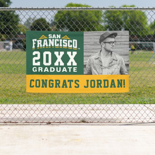 Universiteit van San Francisco Logo | AFSTUDEREN | Spandoek (Insitu)