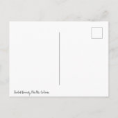 Universiteit van Stanford in Twilight Briefkaart (Achterkant)