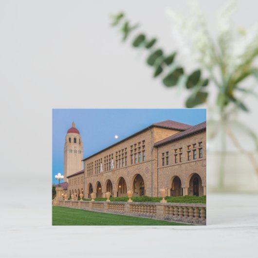 Universiteit van Stanford in Twilight Briefkaart (Staand voorkant)