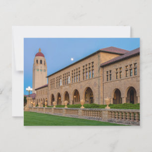 Universiteit van Stanford in Twilight Briefkaart